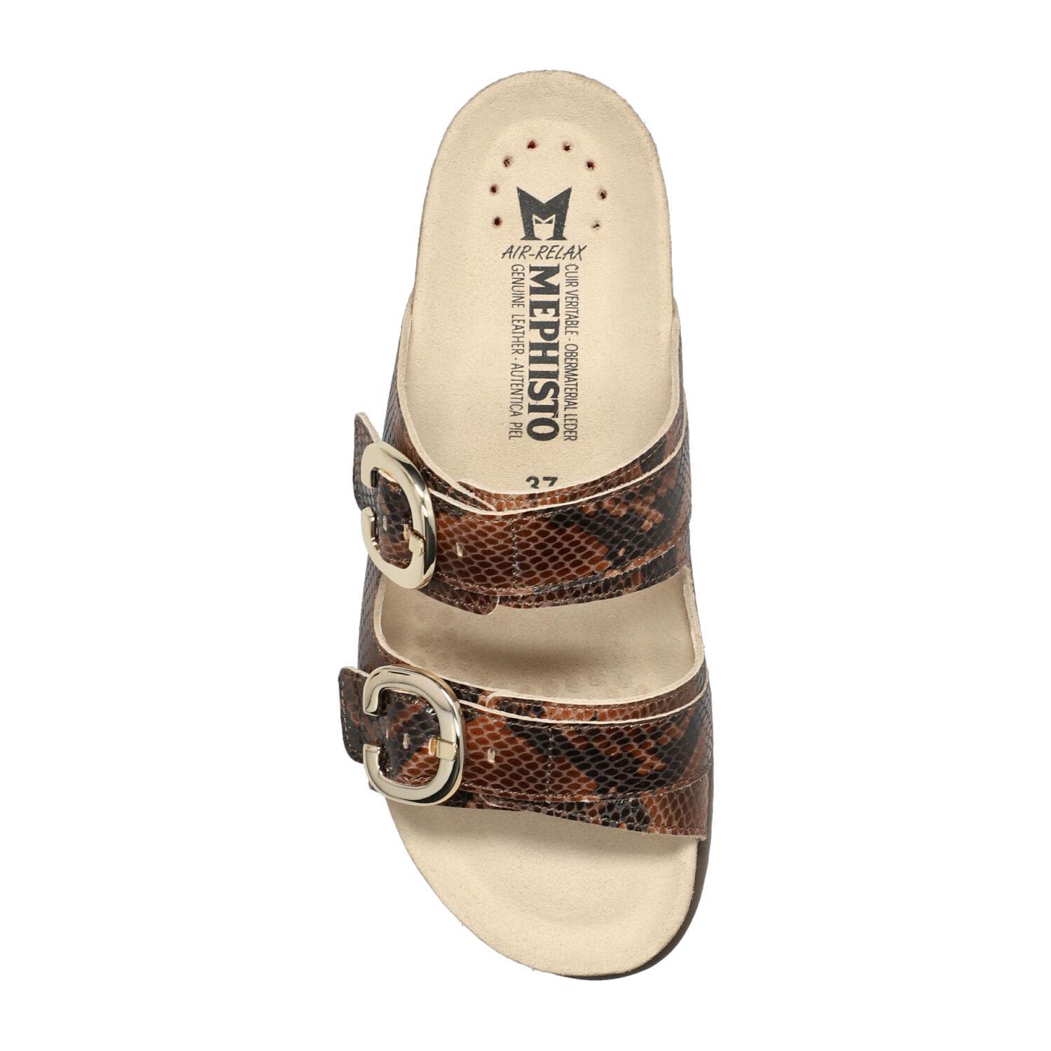 mules femme modèle Iara Marron tobacco - Mephisto